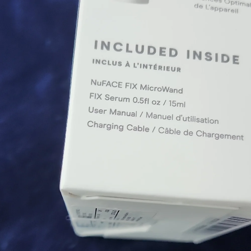NuFACE Fix Microwand Skincare Device - White upc#810075943276